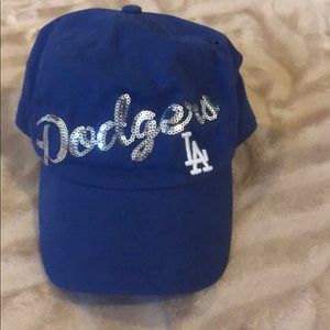 Dodgers cap from pink